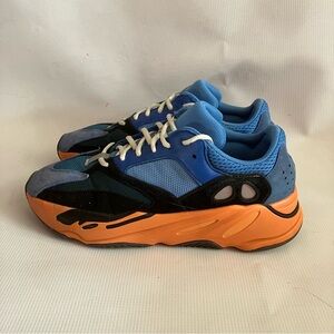 ADIDAS YEEZY 700 SIZE 11 BRIGHT BLUE/ORANGE STREETWEAR
